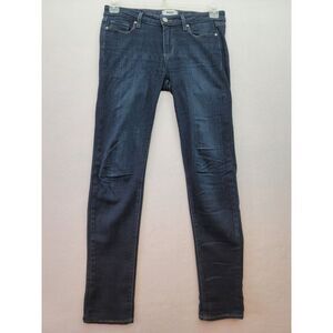 Paige Skyline‎ Skinny Jeans Womens 27 Dark Wash  Mid Rise Stretch